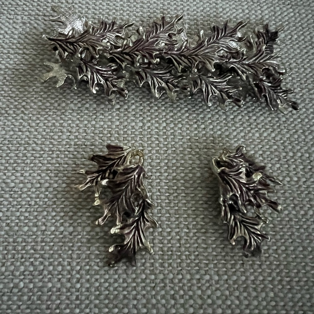 Beautiful earrings and bracelet